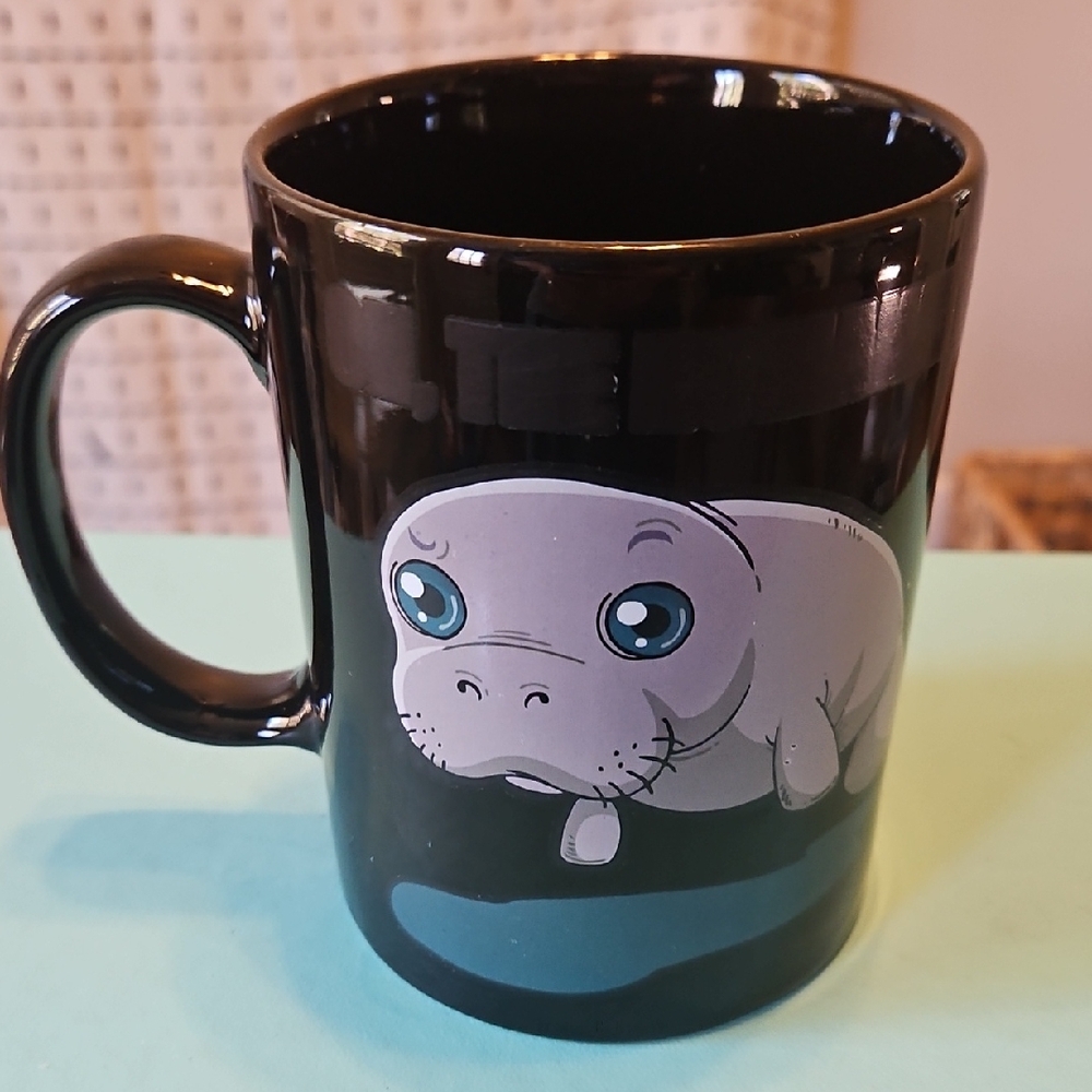 ALL SALES PERMANENTLY END TUESDAY 12/30 Color Changing Manatee Mystery Mug